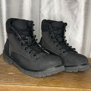 Suadex Shield Waterproof Indestructible Work Books Gray Black Sz 40 Steel Toe